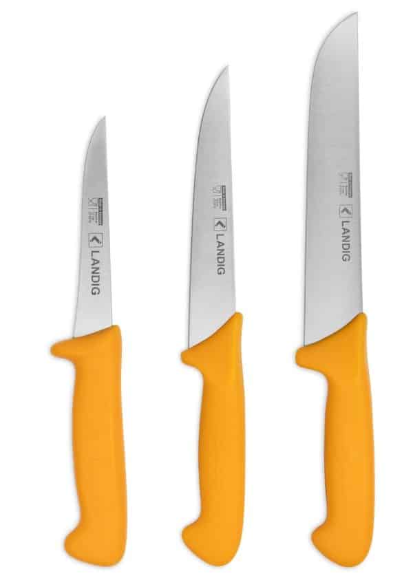 Butchering Knives Yellow-min