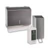 Hygiene Wall Stainless-steel - with soap and towel dispenser