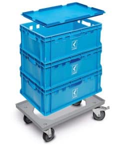 Wilde Kiste Meat Boxes and Trolley Set