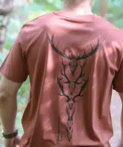 Antlers of the UK Tee - Clay