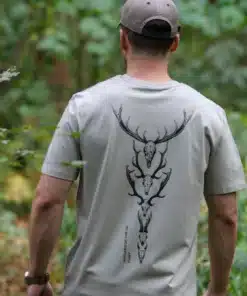 Antlers of the UK Tee - Stone