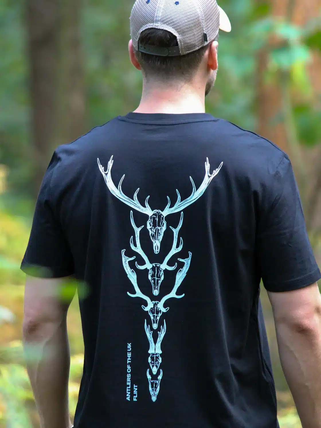Antlers of the UK Tee - Black